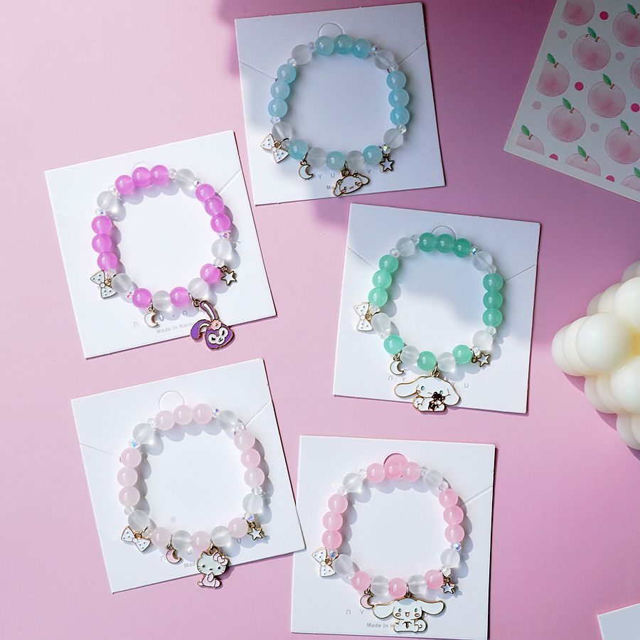 Korean Style Graceful And Cute Crystal Bracelets