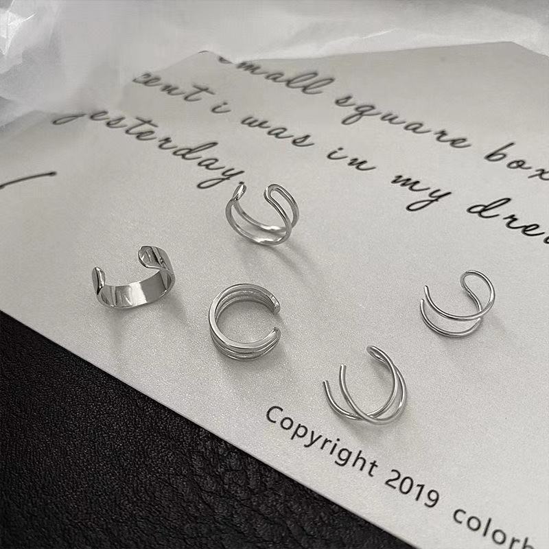 Women's French Style High Sense Bone Simple Rings
