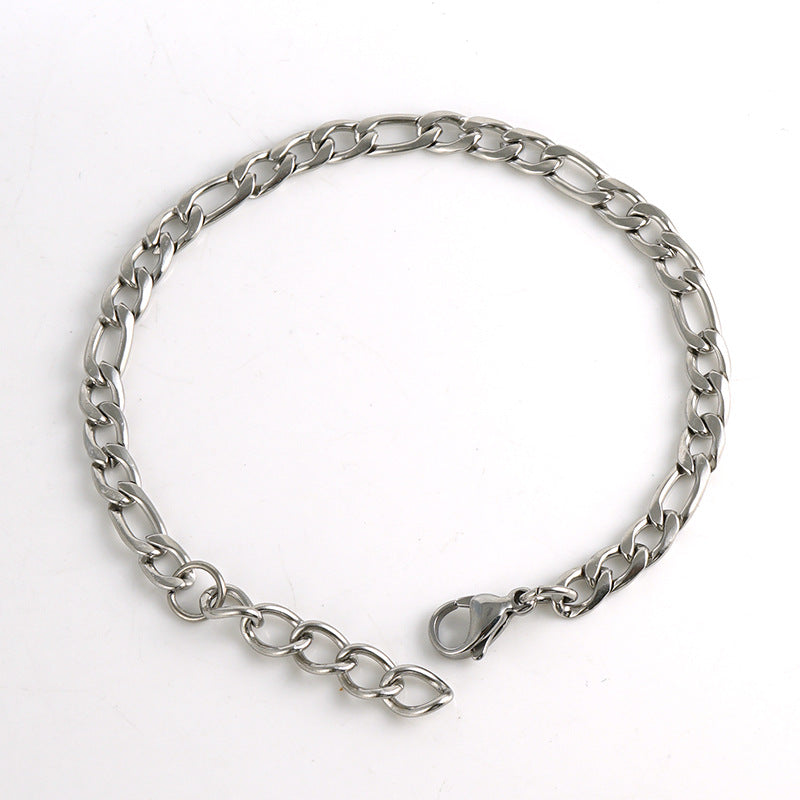 Women's & Men's & Titanium Steel Jewelry Chain Fashion Bracelets