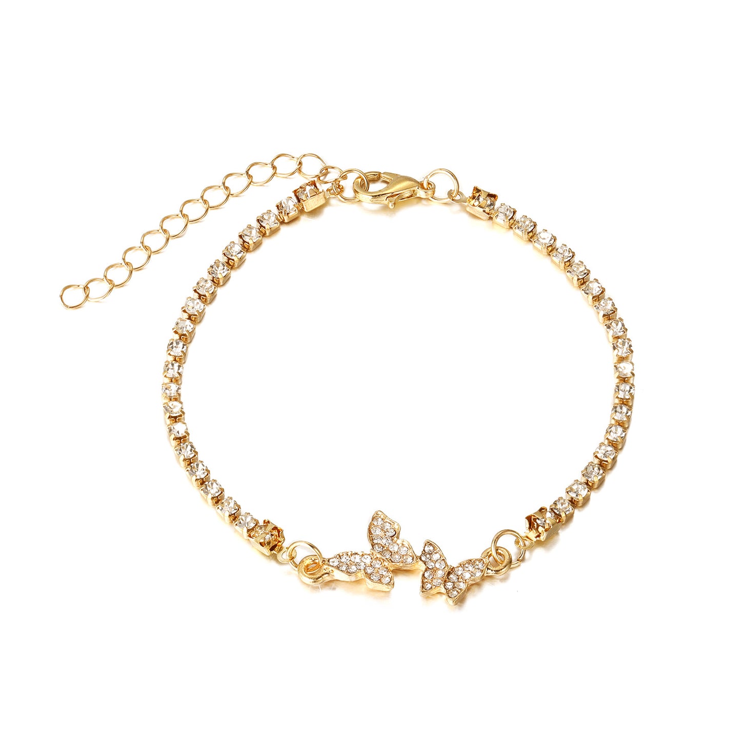 Full Diamond Light Luxury Minority Delicate Bracelets