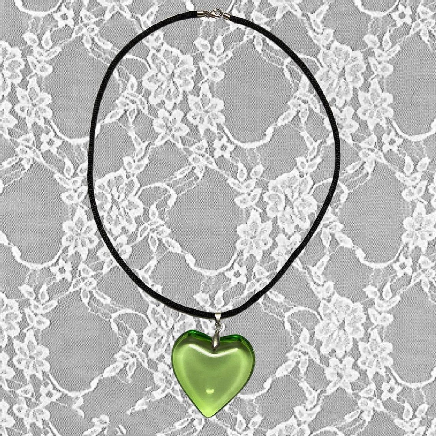 Women's Beautiful Love Fashion Heart Pendant Straight Necklaces