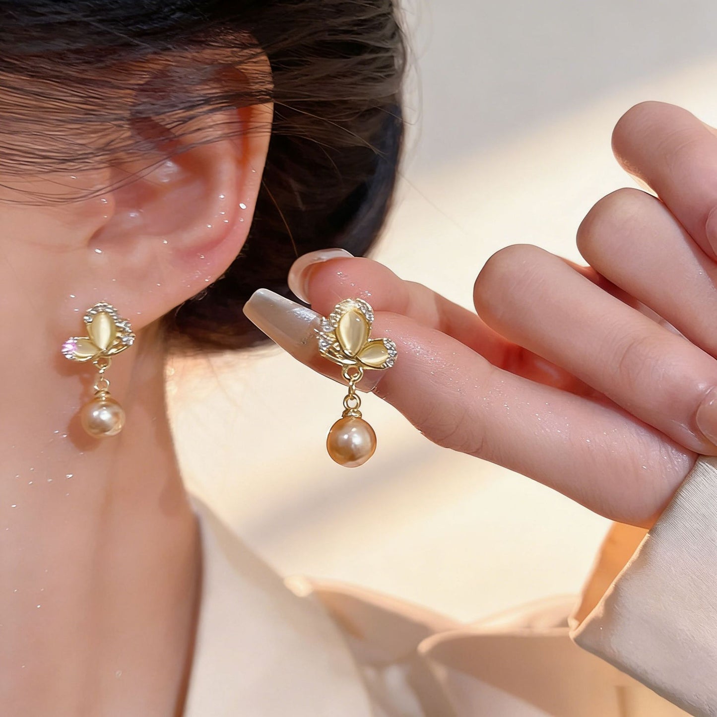 Luxury Long Fringe Simple Graceful Female Ear Clip