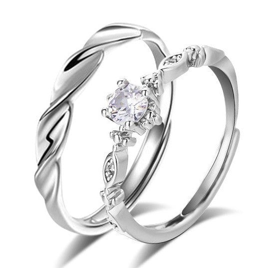 Women's & Men's Design High Sense Opening Valentine's Day Ring