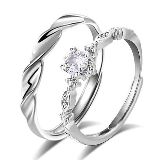 Women's & Men's Design High Sense Opening Valentine's Day Ring