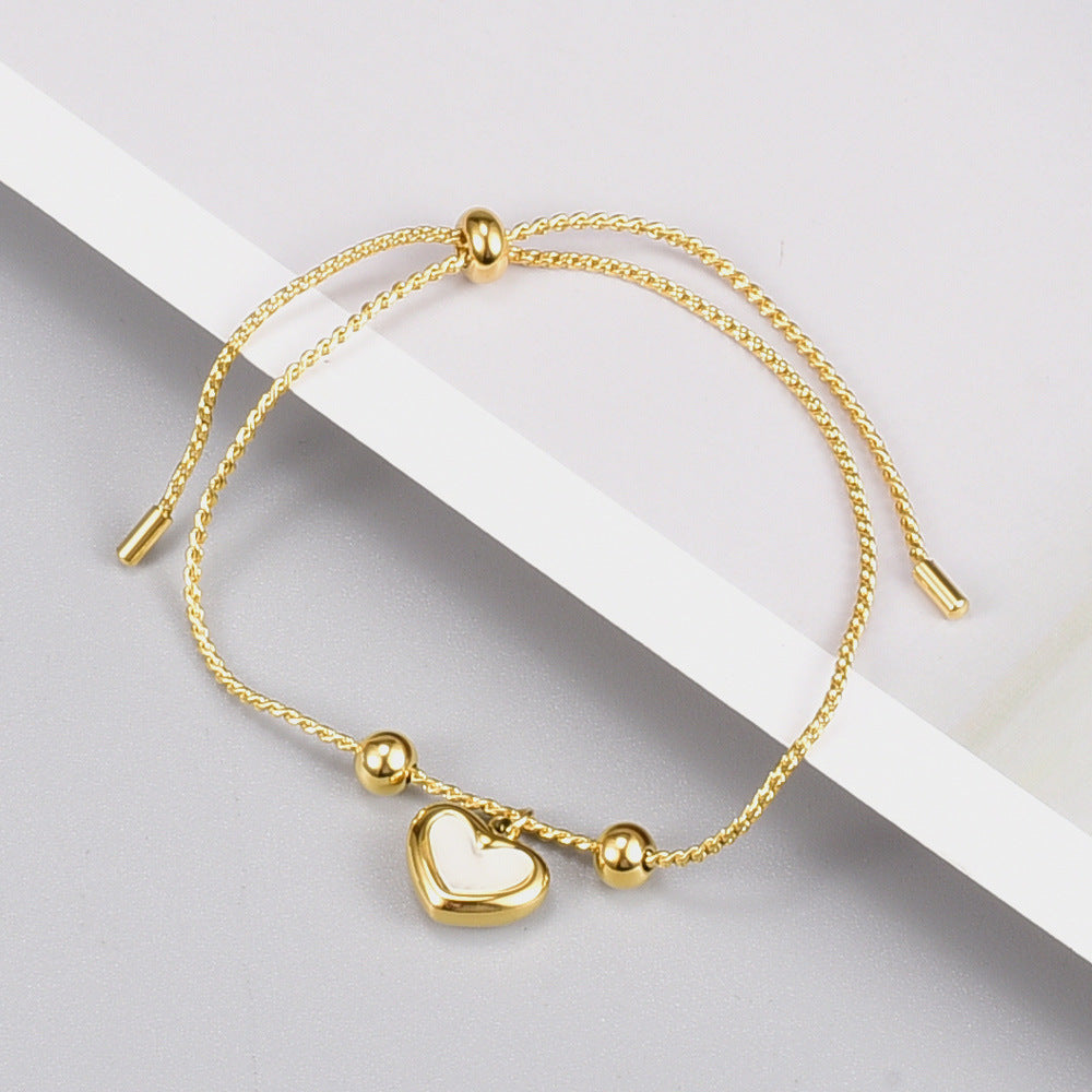 Heart Female Style Advanced Design Adjustable Bracelets