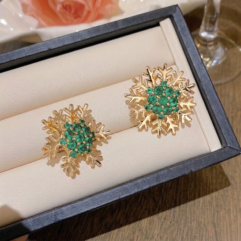 Rotating Degree Rotation Heart-shaped Zircon Clavicle Rings