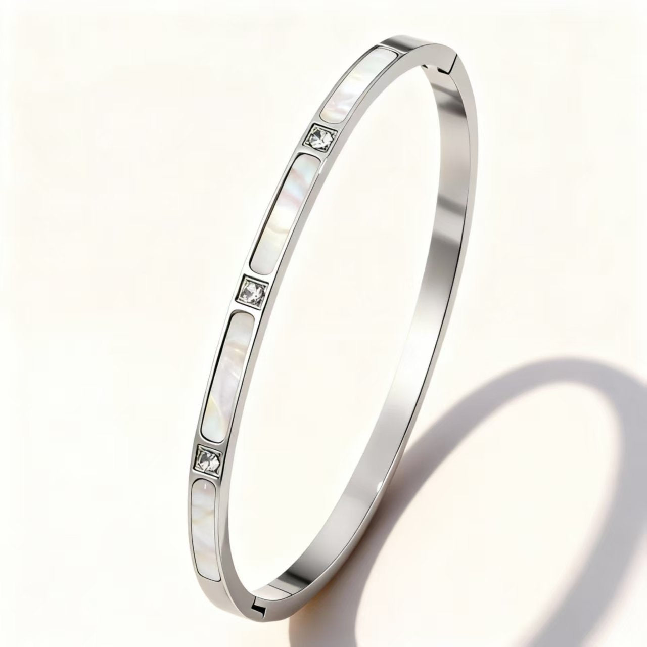 Titanium Steel Female Diamond High-grade Stainless Bracelet