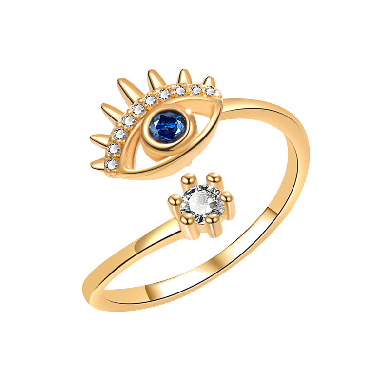 Eye Affordable Luxury Fashion High Sense Design Rings