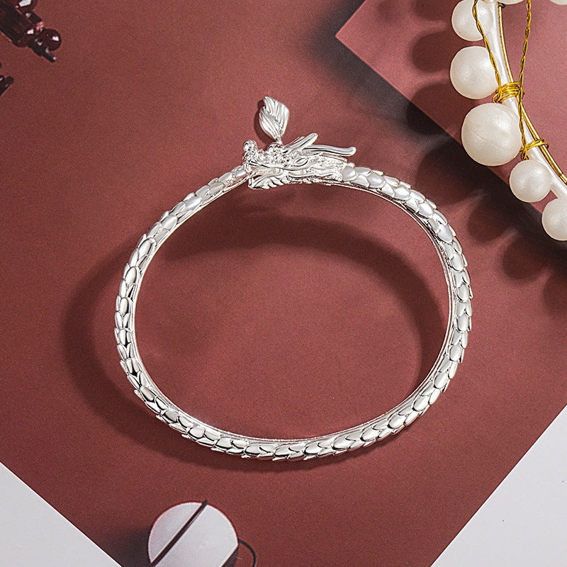 Women's & Men's Ancient Style National Fashion Life Adjustable Opening High Sense Of Bracelets