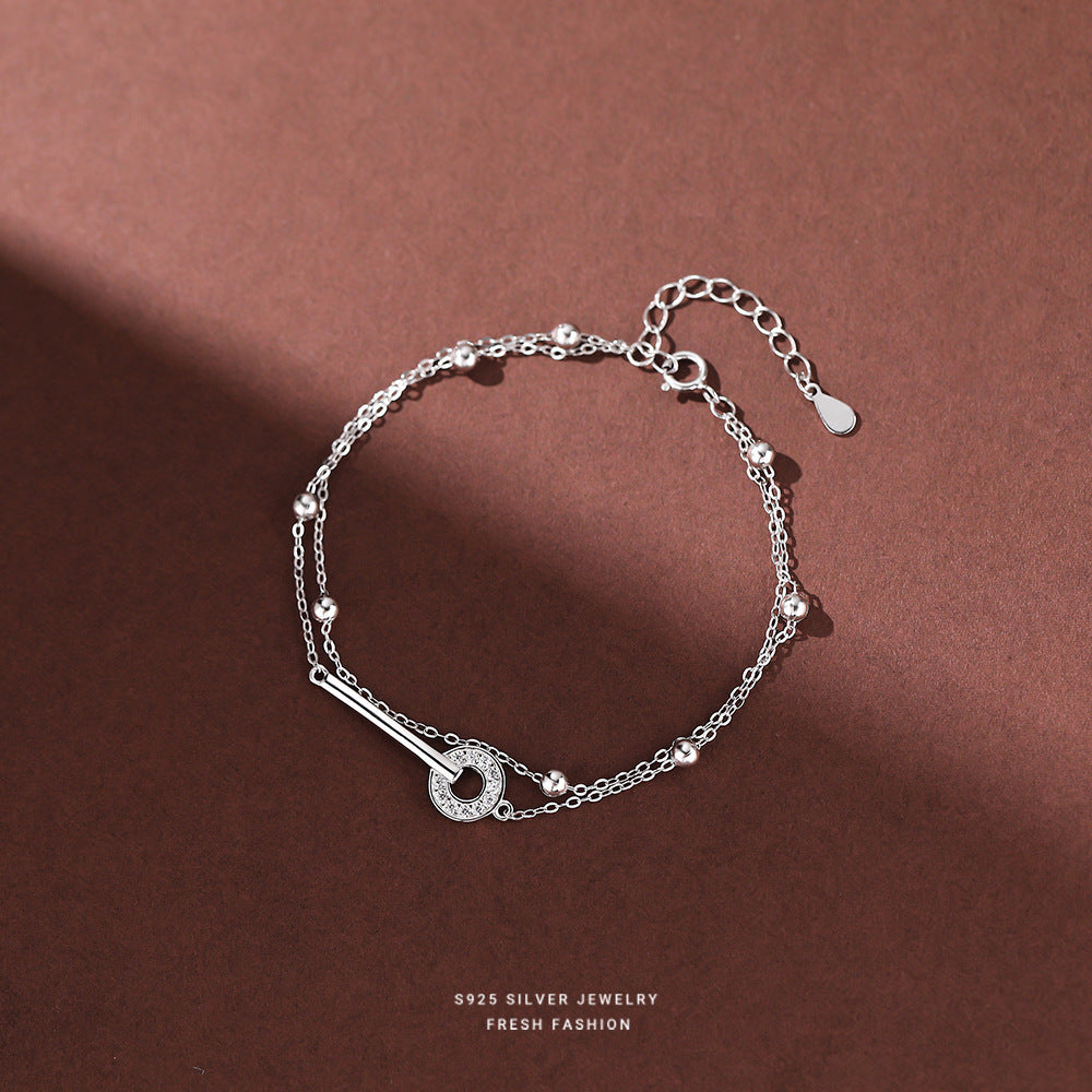 Damen Sterling Silber Light Design Nische für Armbänder