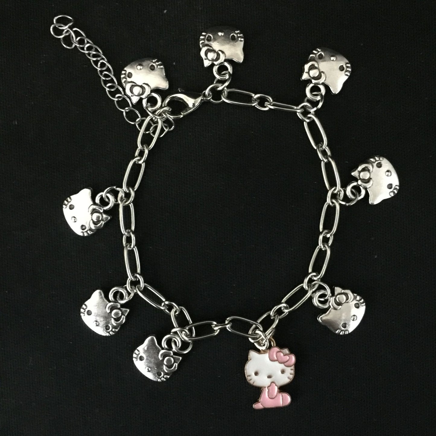 Chat Amour Chaud Doux Mignon Double Bracelets