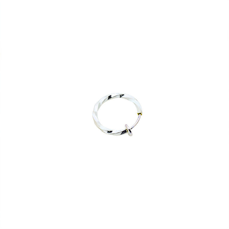 Versatile Glamorous Exaggerated Spring Twisted Big Ear Clip