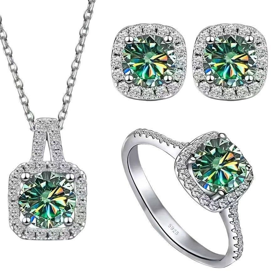 Bag Diamond Female Karat Clavicle Chain Live Necklace