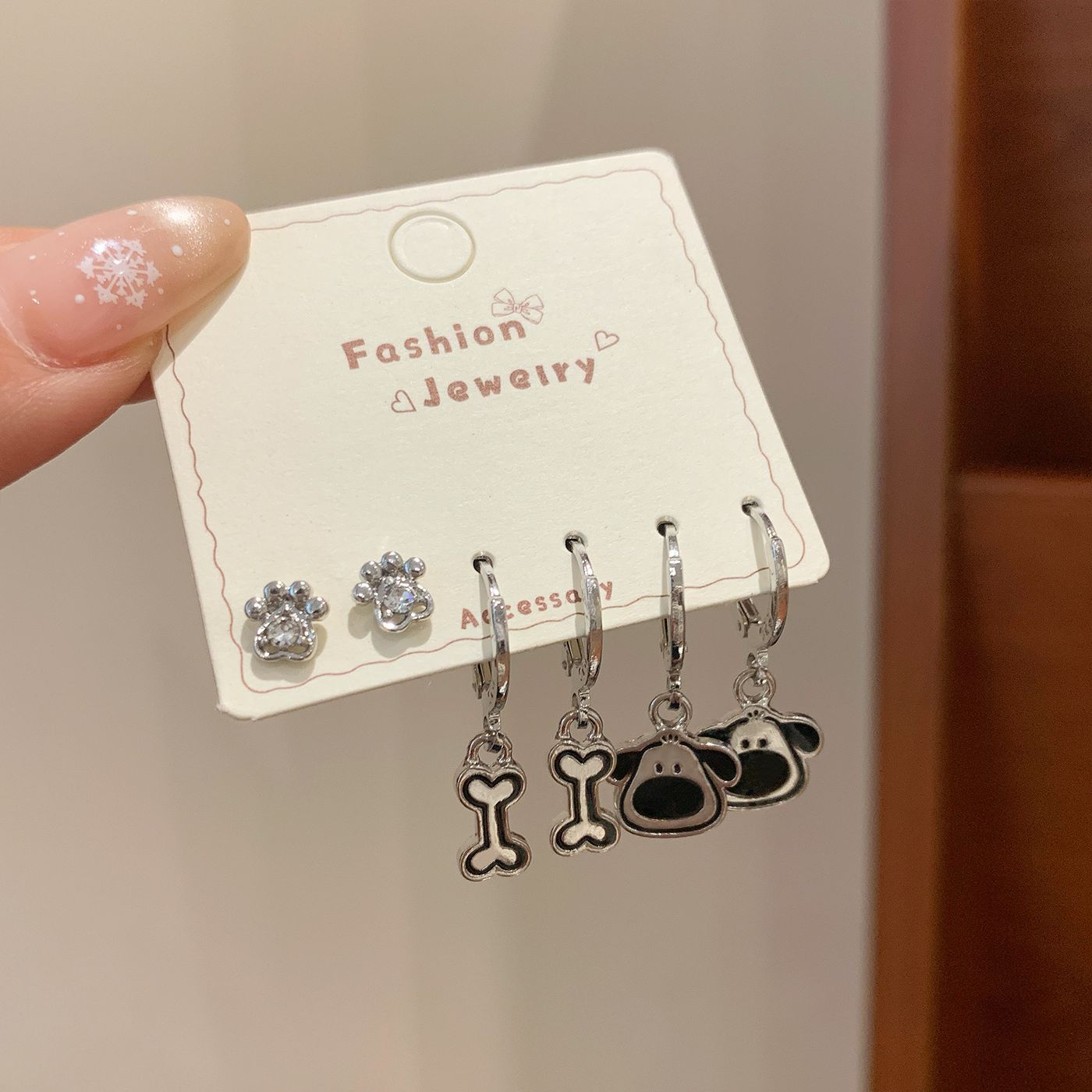 Women's Collection Cool Geometric Daily Small Design Minority Rings