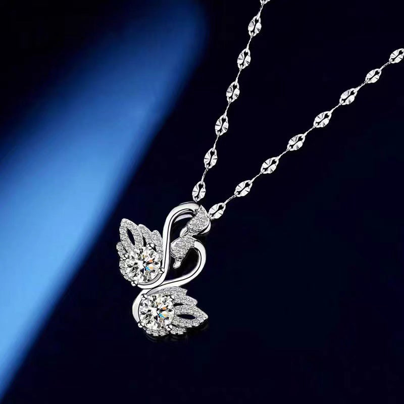 Design High-grade Zircon Clavicle Chain Gifts For Pendants