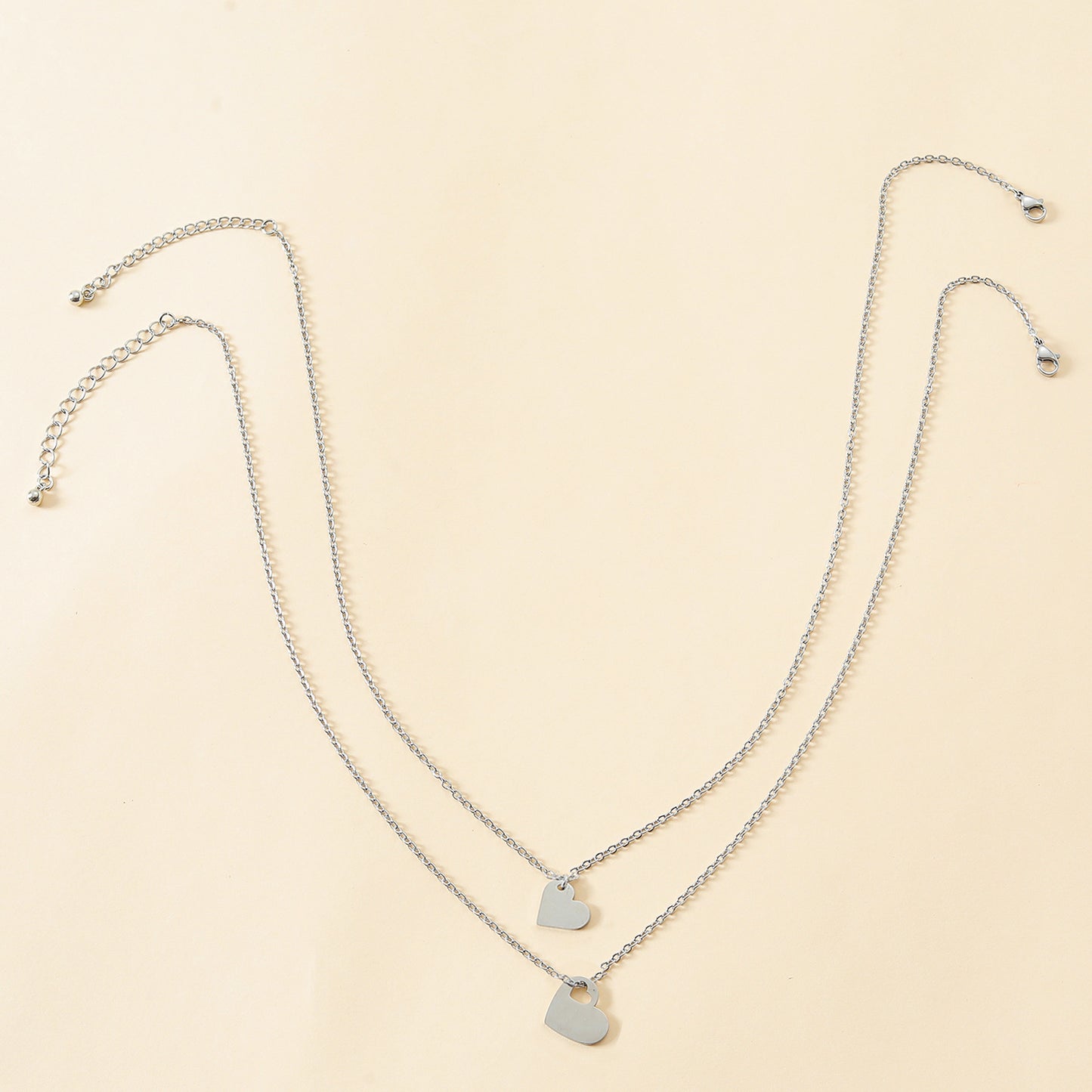 Fashion Mother's Day Stainless Steel Hollow Necklaces