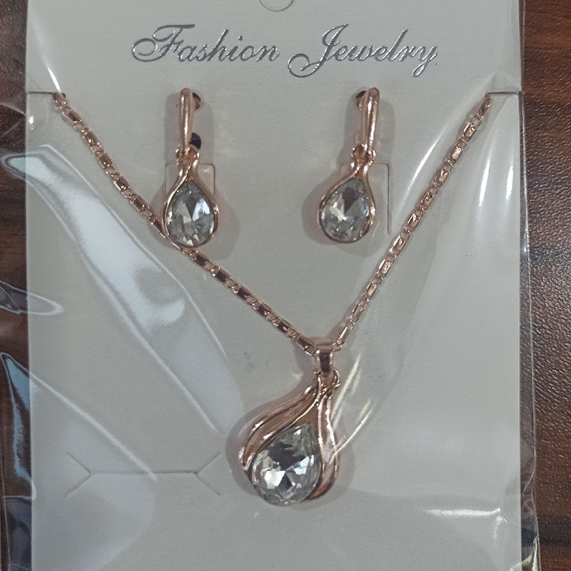 Fashion Blue Green Red Drop Shape Necklaces