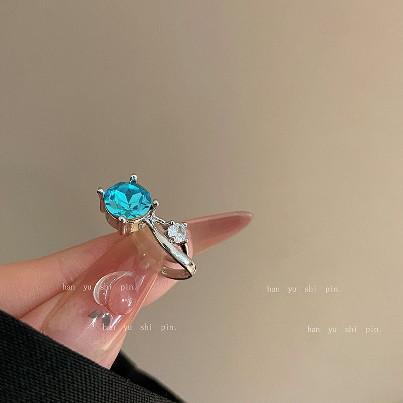 Design Simple Zircon U-shaped Daily Commuting Ear Clip