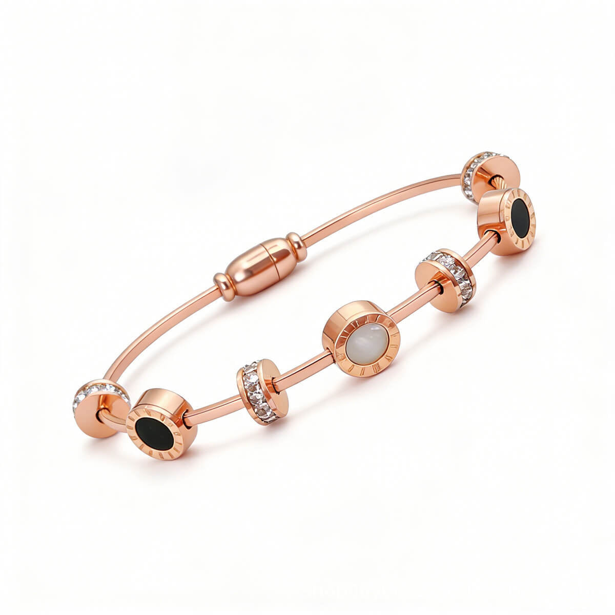 Roman Digital Stainless Steel Popular Simplicity Elegant Bracelet