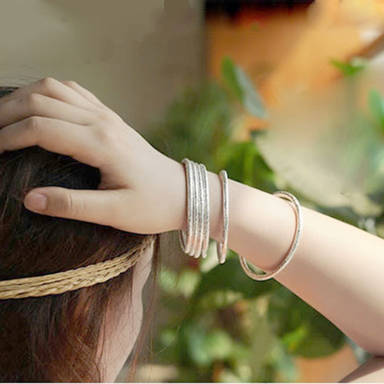 Women's Live Streaming Welfare Imitation Sterling Sier Bohemian Bracelets
