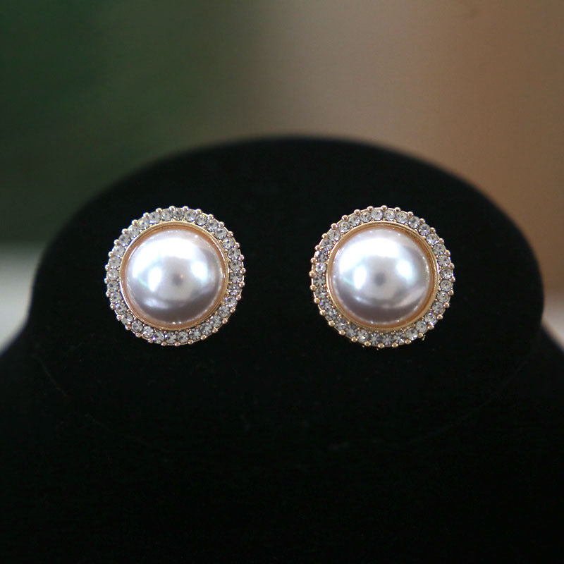 Round Pearl Simple Banquet Female Clavicle Chain Bride Necklace