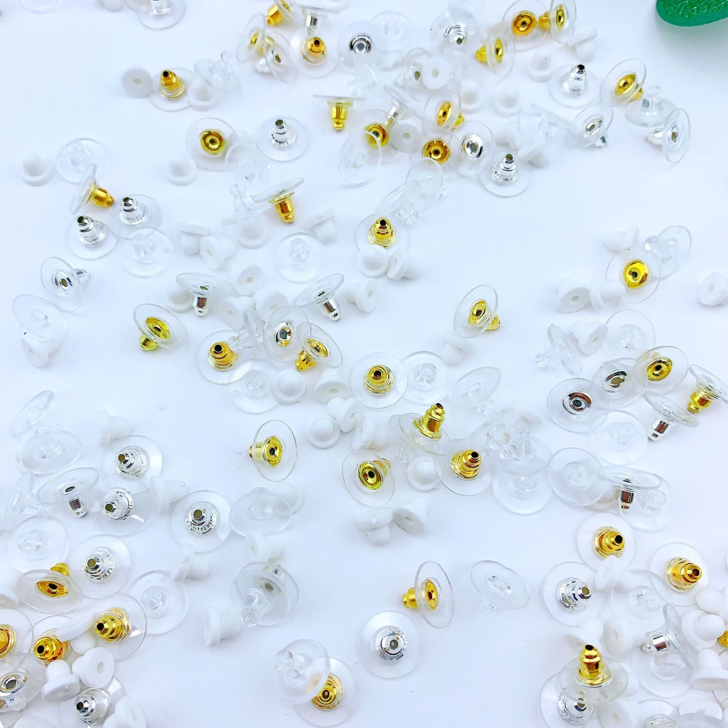 Hook Transparent Bullet Large Frisbee Plastic Earplugs Ear Clip