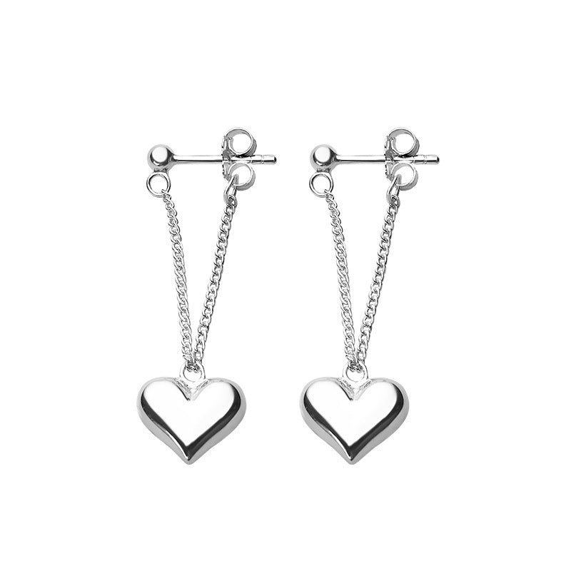 Women's Love Heart High Quality High-grade Niche For Earrings