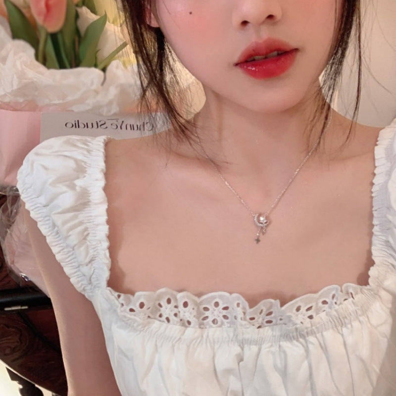Women's For Light Luxury High-grade Tassel Clavicle Chain Refined Necklace