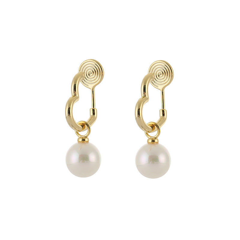 Love Pearl Exquisite Heart-shaped One-piece Mosquito Rings