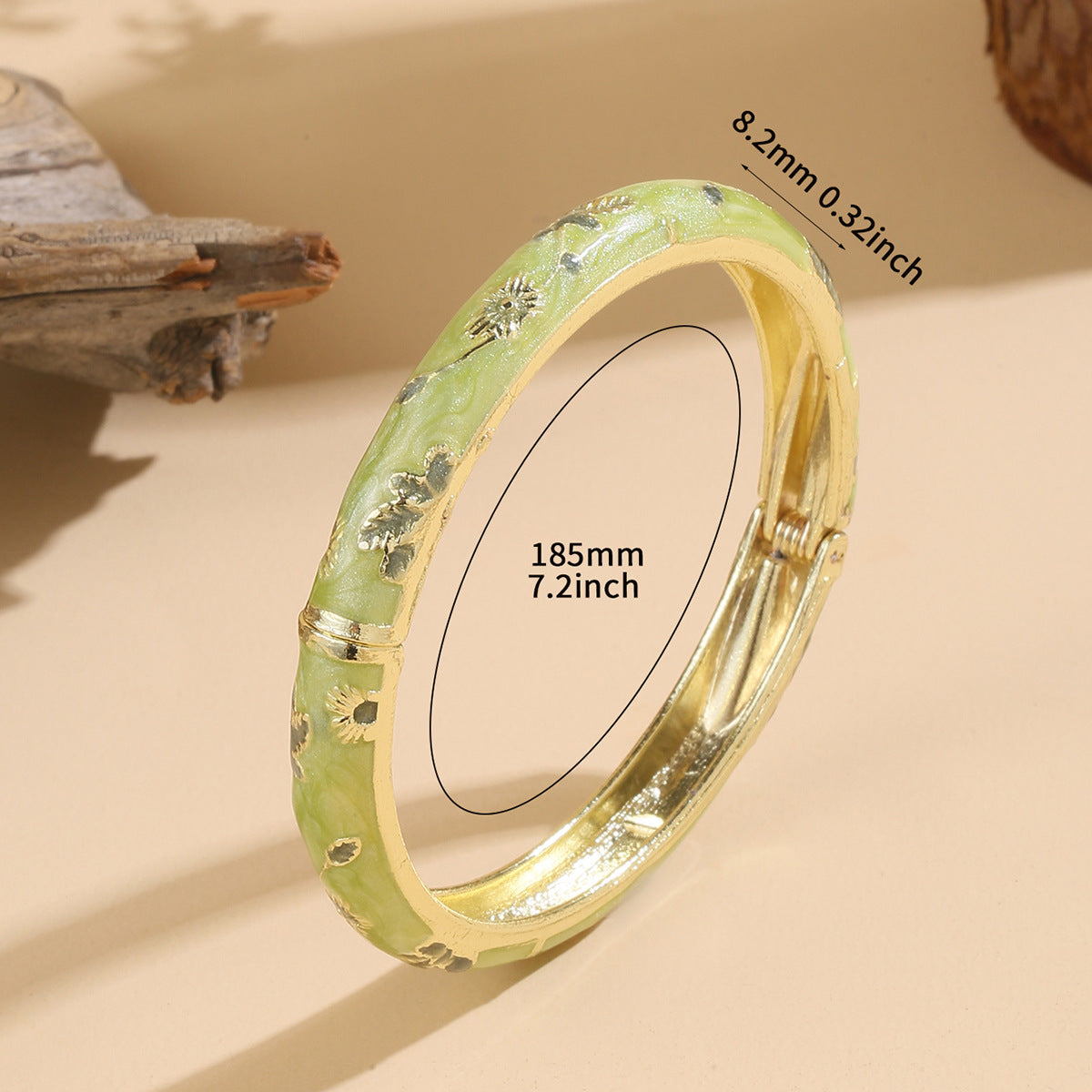 Chinese Style Small Flower Cloisonne Enamel Bracelets