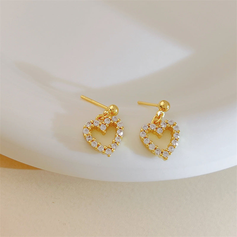 Trendy Niche Design Simple Cold Style High-grade Earrings