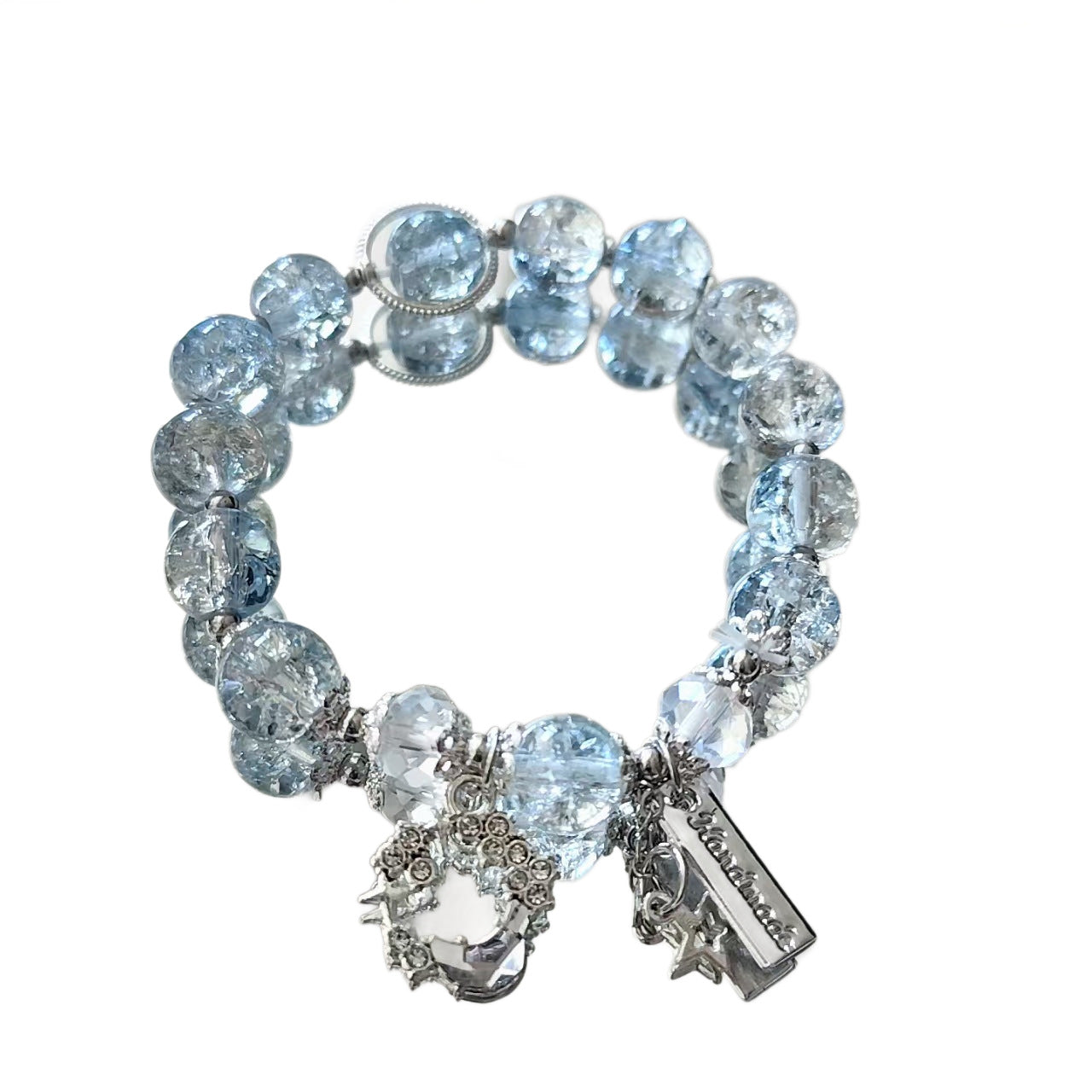 Moon Purple Glazed Female Design Sweet Cool Wind High Sense Bracelet