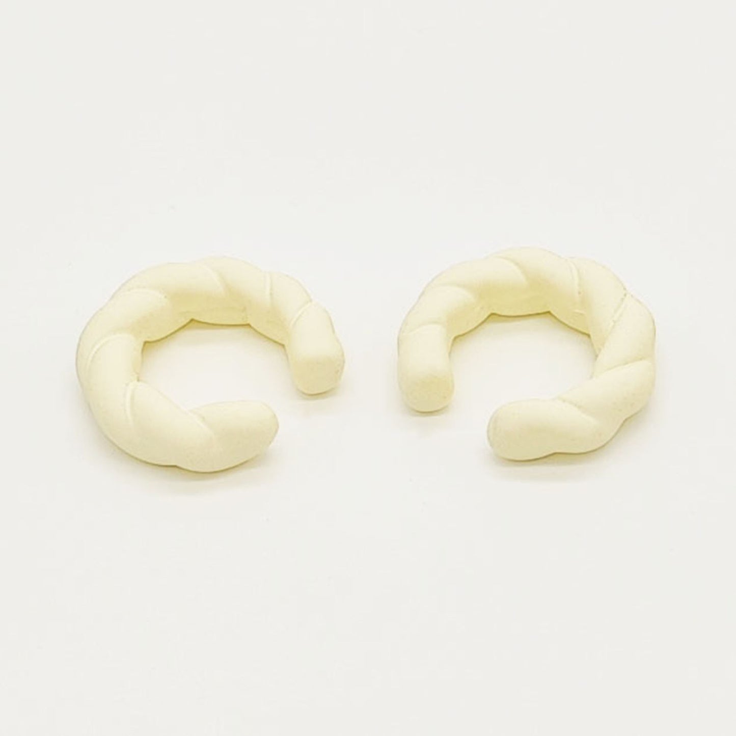 Acrylic Candy Color Matte Simple Design Ear Clip