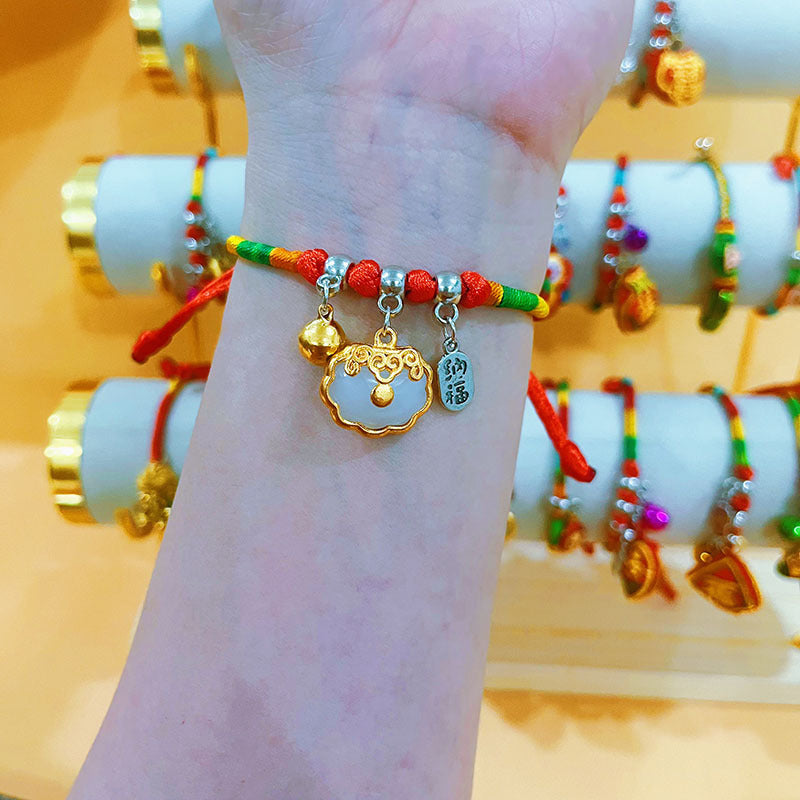 Dragon Boat Festival Colorful Rope Ethnic Style Hand-woven Adult Small Bracelets