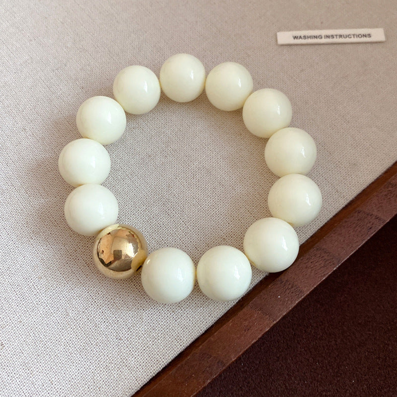 Dopamine Acrylic Beaded Sub Personality Light Luxury Bracelets