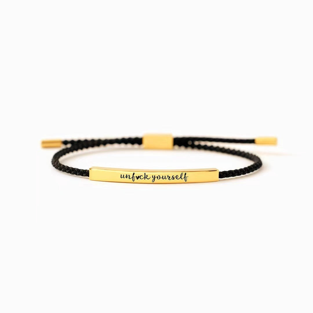 Unbound Carrying Strap Fashion Woven Lucky Bracelets