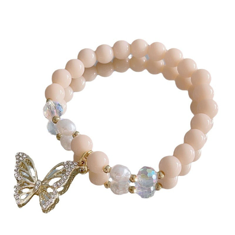 Bracelets arbre de vie simples à la mode papillon pour femmes