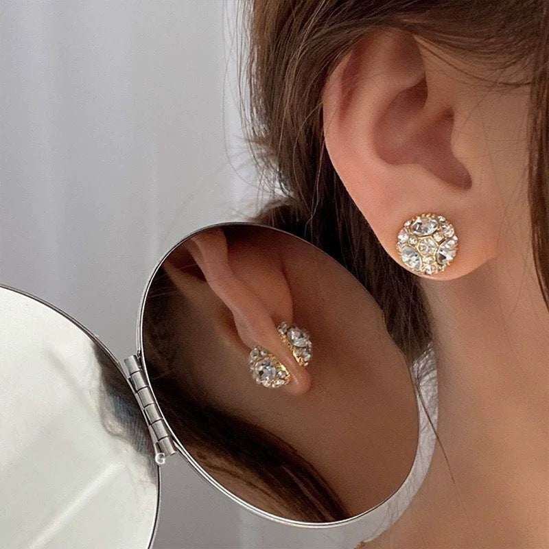Zircon Magnetic Design High-grade Temperament Fashion Ear Clip