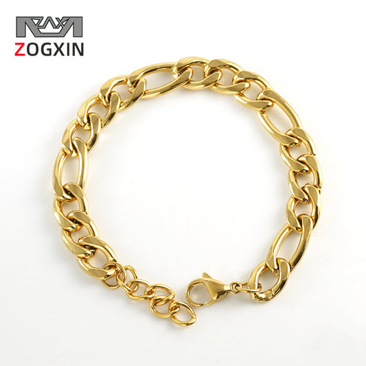 Women's & Men's & Titanium Steel Jewelry Chain Fashion Bracelets