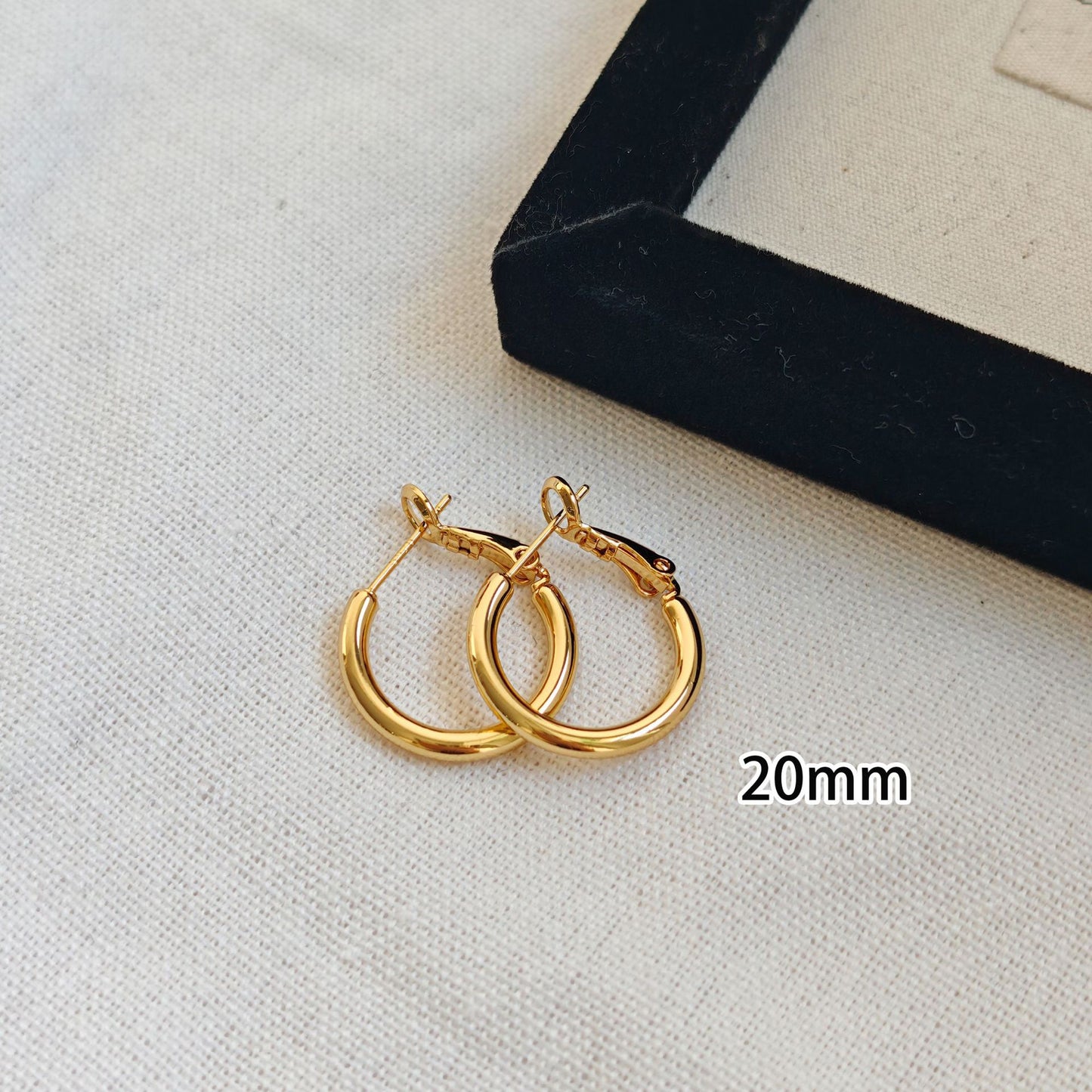 Classic Simple Large Light Luxury Personality Fashion Earrings