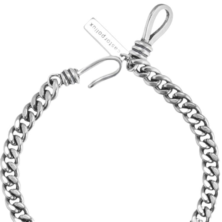 Hipster-Armbänder im Cold-Style mit vollständiger Sterling Silberkette für Damen und Herren