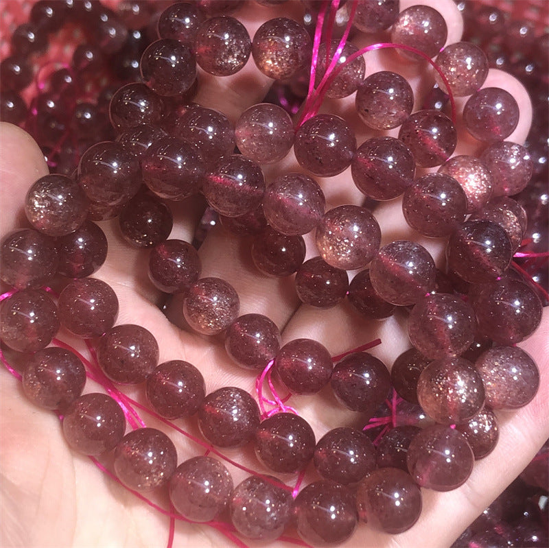 Quartz Pigeon Blood Red Seed Crystal Bracelets