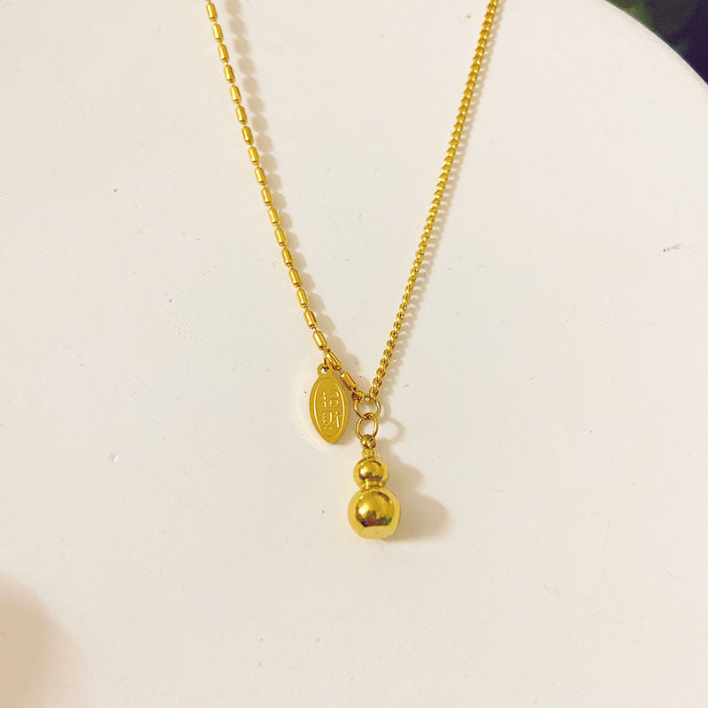 Women's Gourd For Summer Clavicle Chain High-grade Necklace