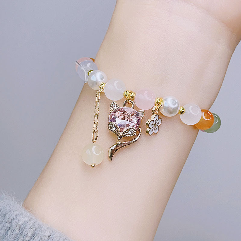 Female Simple Cute Beaded Stall Stationery Bracelets