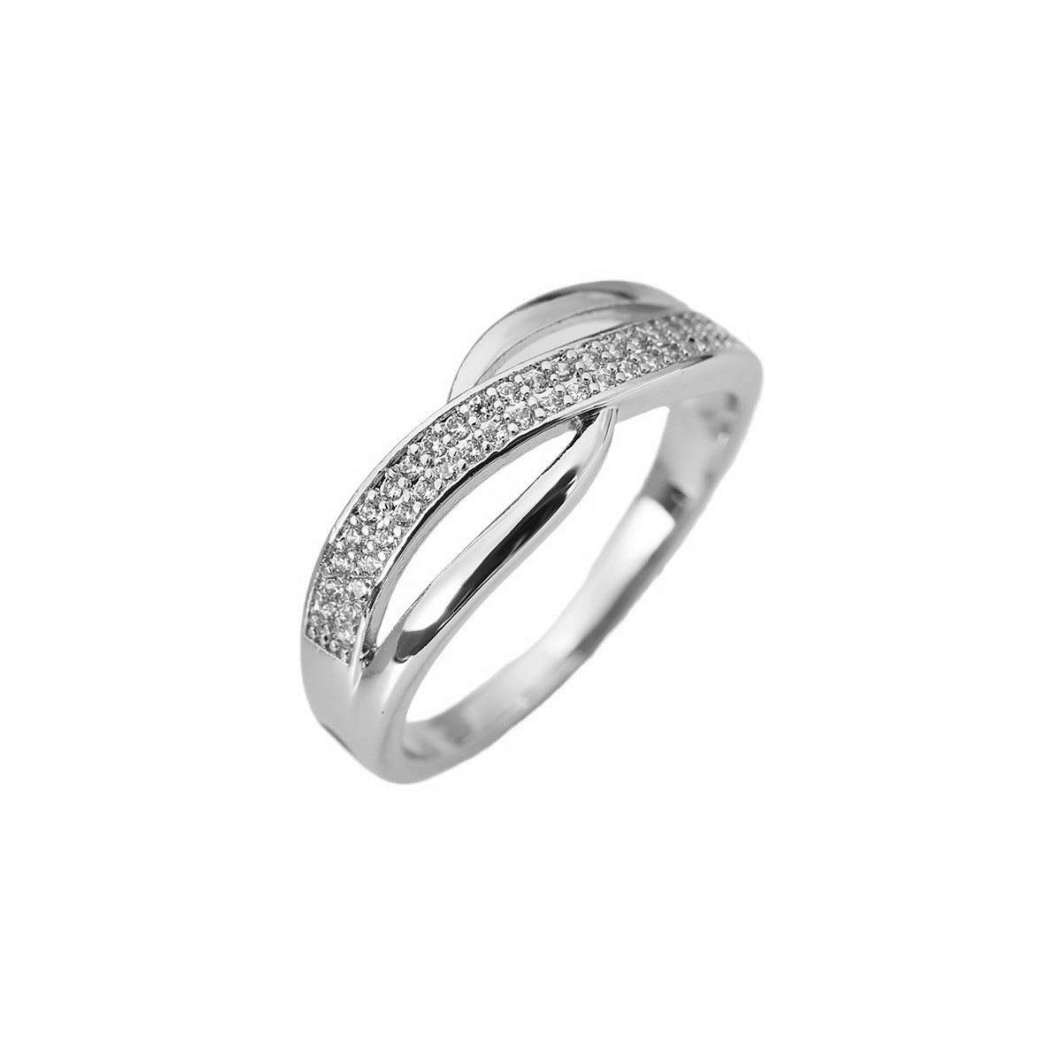 Simple Fashion Personality Cross Full Diamond High-grade Bracelets