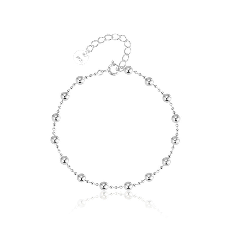 Women's Size Ball Sterling Sier High-grade Fashionable Bracelets