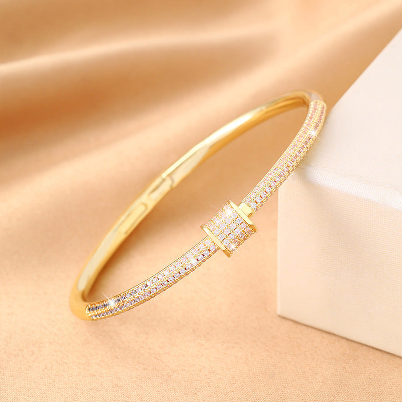 Shiny Small Waist Trendy Affordable Luxury Fashion Temperament Korean Style Bracelet