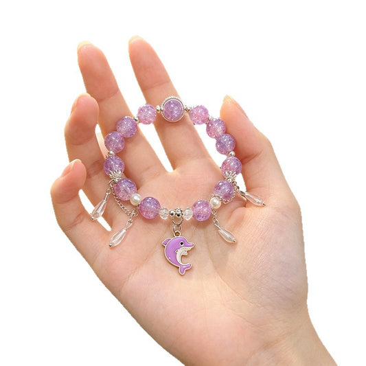 Dolphin Sweet Exquisite Glass Beaded Good-looking Bracelets