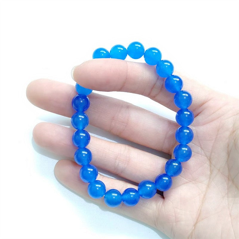 Live Broadcast Chalcedony Beaded Fashion Sweet Bracelets