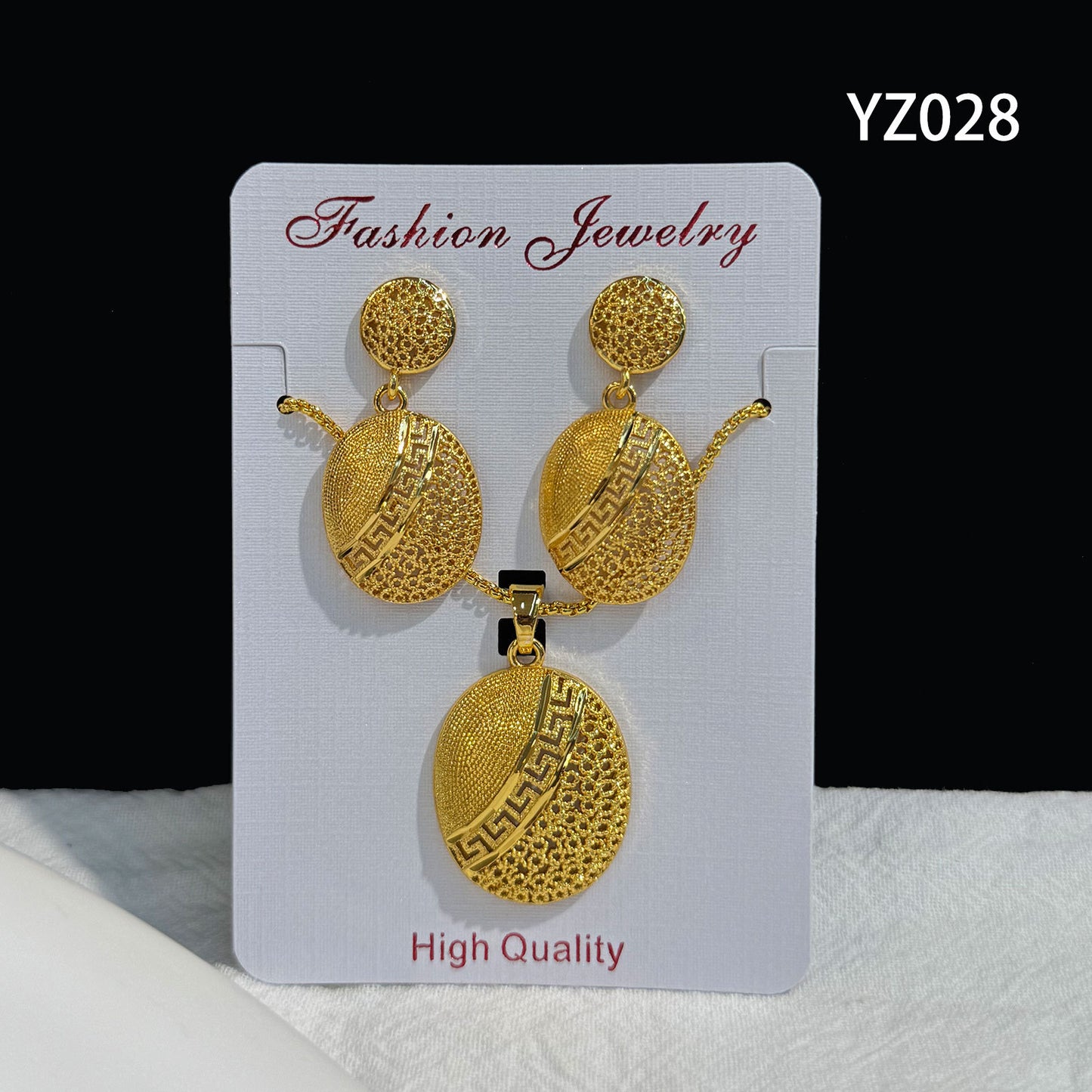 Love Heart Flowers Ear Medium Suit Pendants